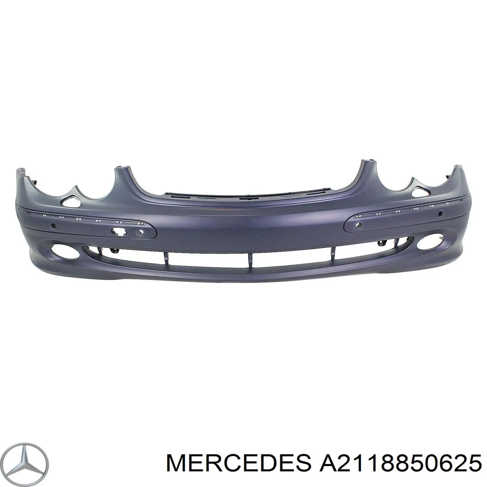 2118850625 Mercedes передний бампер