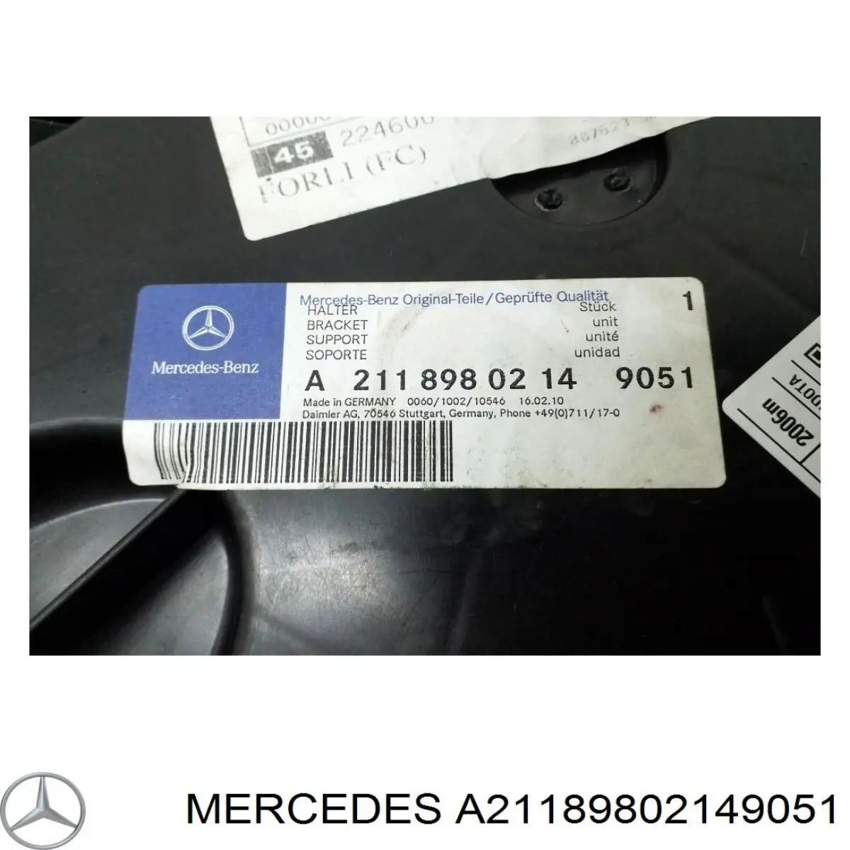 Mercedes A21189802147C45 цена, от 8.45 USD