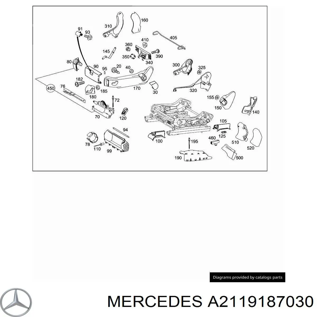  A2119187030 Mercedes