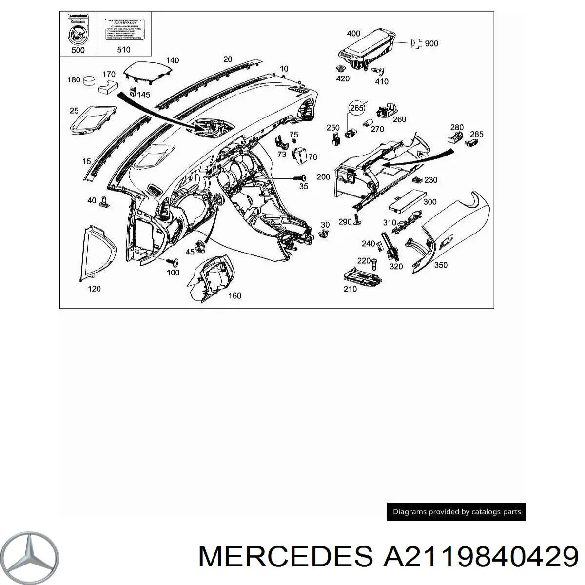  A2119840429 Mercedes