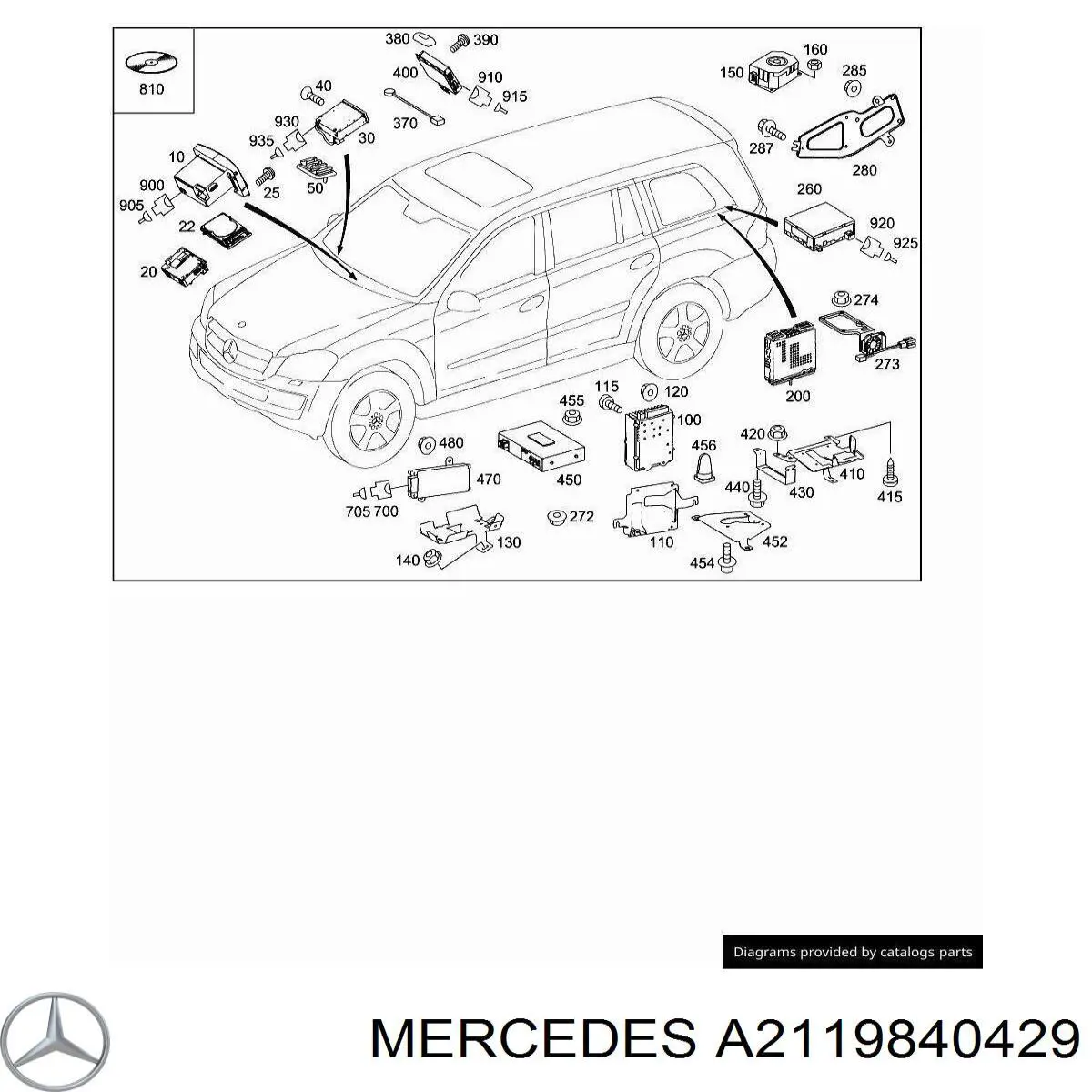  Mercedes A2119840429