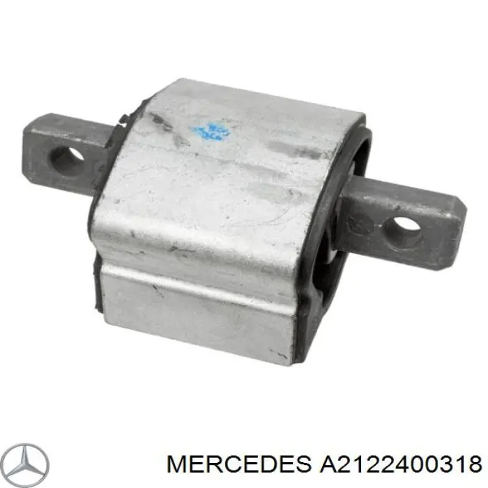 A2122400318 Mercedes coxim de transmissão (suporte da caixa de mudança)