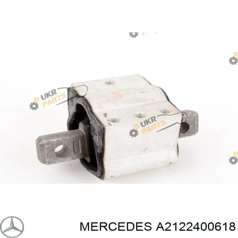 A2122400618 Mercedes подушка трансмиссии (опора коробки передач)