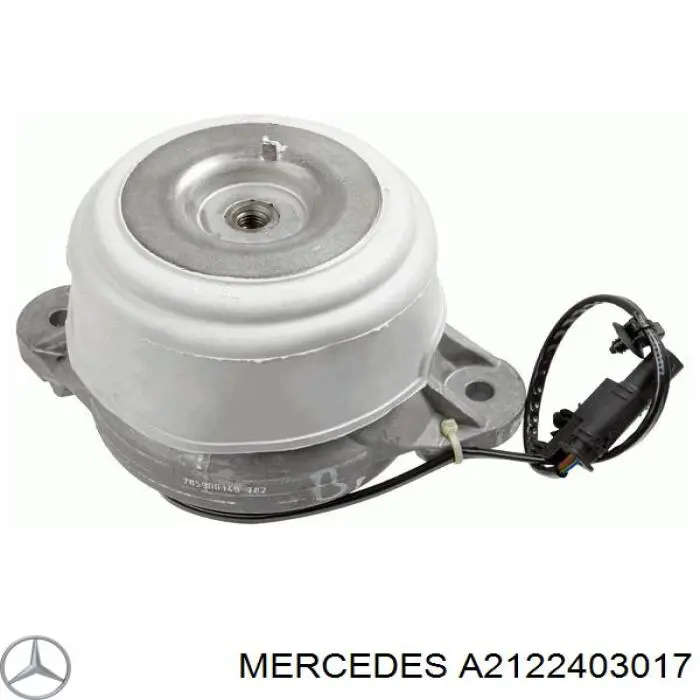 A2122403017 Mercedes coxim (suporte esquerdo de motor)