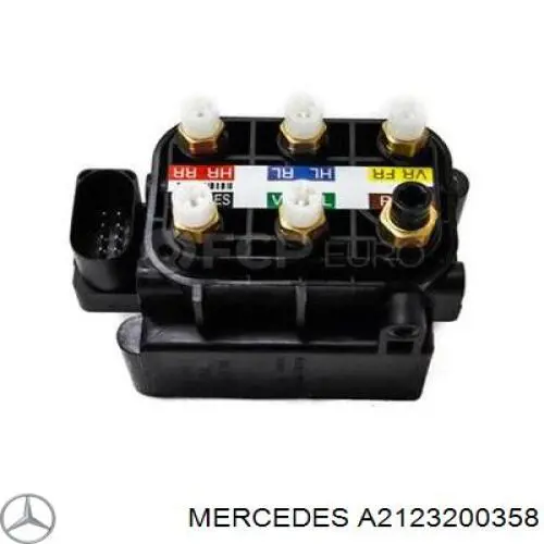 Блок шинных кранов Mercedes A2123200358 цена, от 171.04 USD
