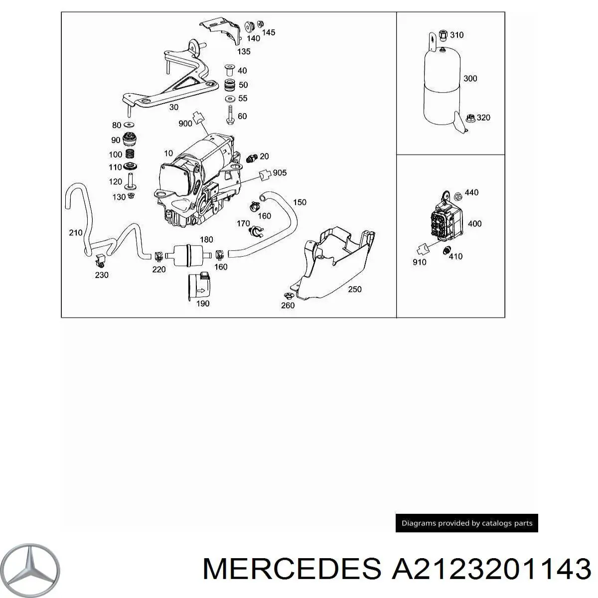 A2123201143 Mercedes 