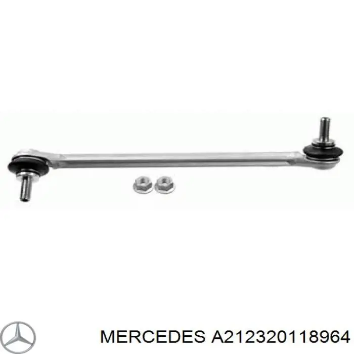 A212320118964 Mercedes montante esquerdo de estabilizador dianteiro