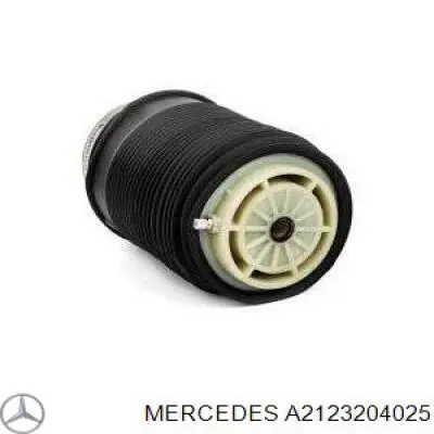 A2123204025 Mercedes coxim pneumático (suspensão de lâminas pneumática do eixo traseiro)