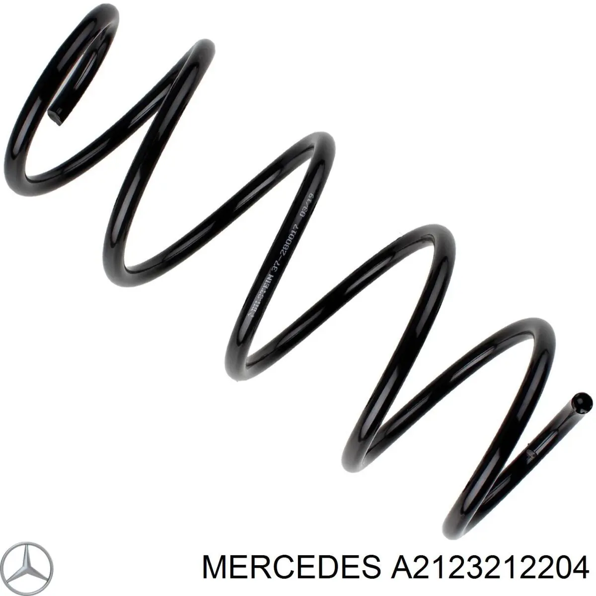 2123212204 Mercedes mola dianteira