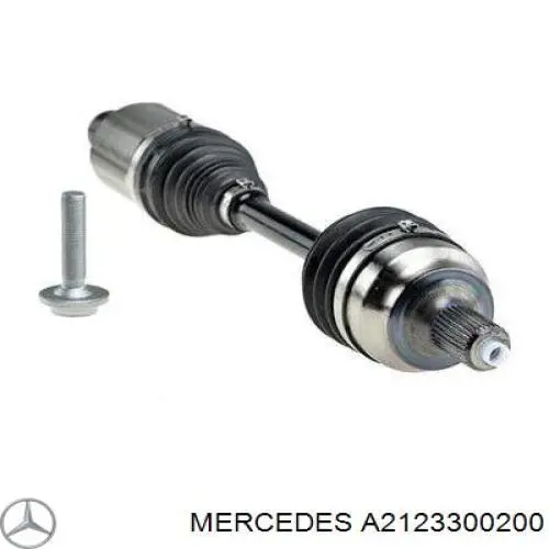 2123300200 Mercedes semieixo (acionador dianteiro esquerdo)