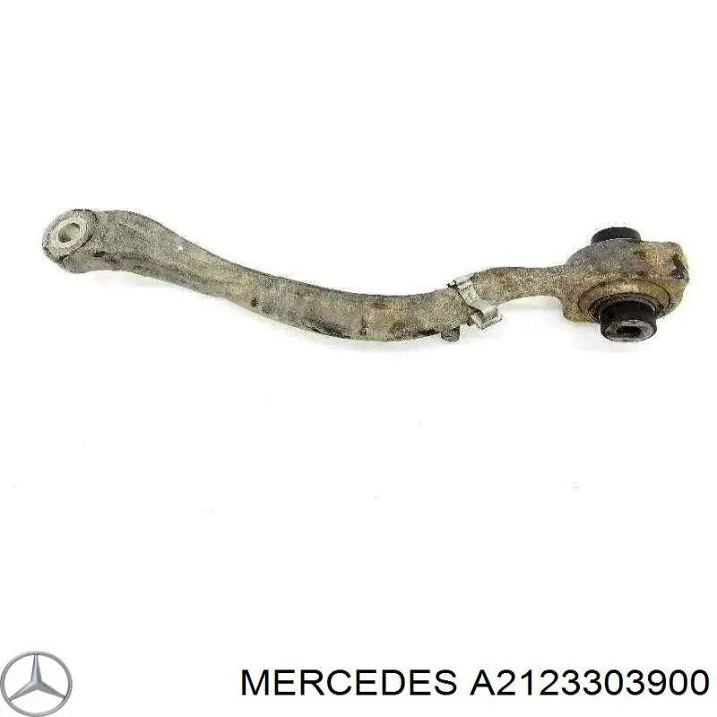 A2123303900 Mercedes braço oscilante inferior esquerdo de suspensão dianteira