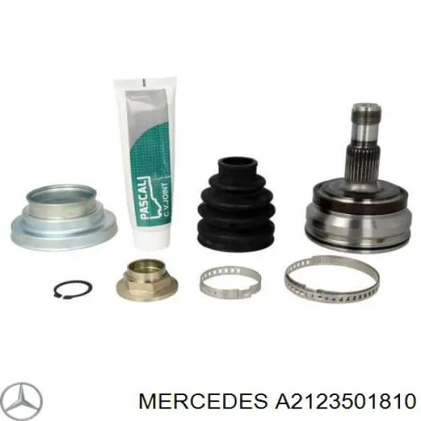 A2123501810 Mercedes semieixo traseiro