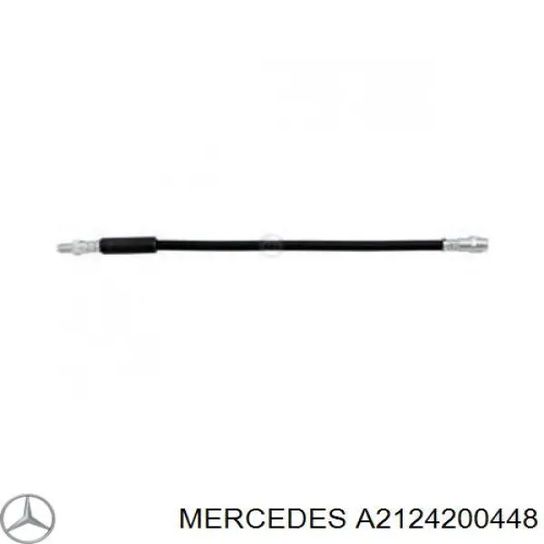 A2124200448 Mercedes mangueira do freio traseira