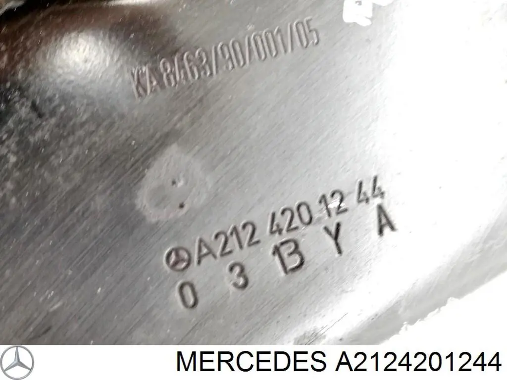 A2124201244 Mercedes защита тормозного диска переднего правого