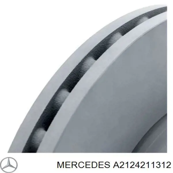 Купить A2124211312 Mercedes Ротор тормозной