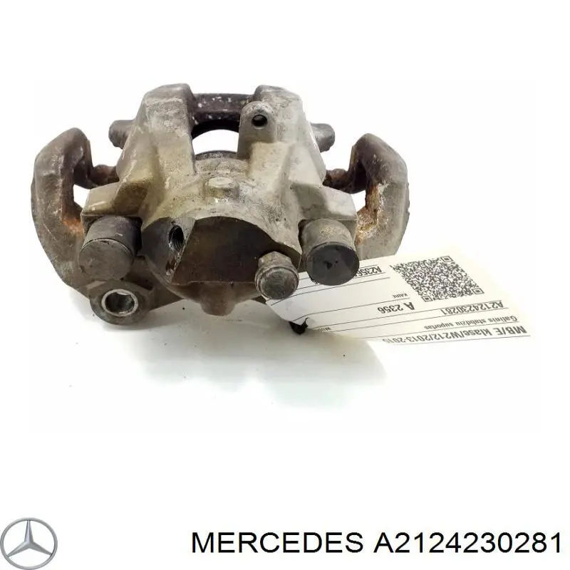 A2124230281 Mercedes суппорт тормозной задний левый