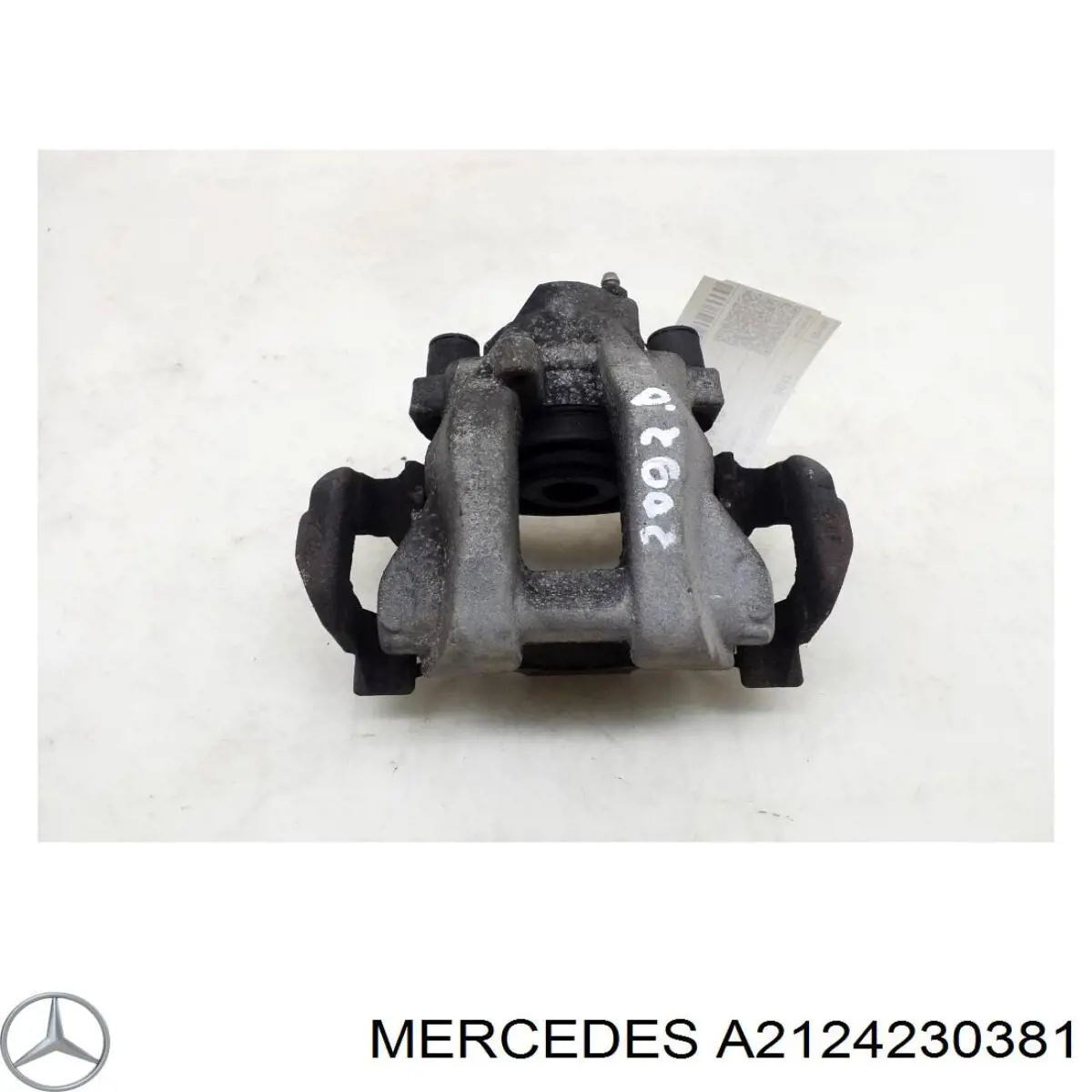 A2124230381 Mercedes suporte do freio traseiro direito