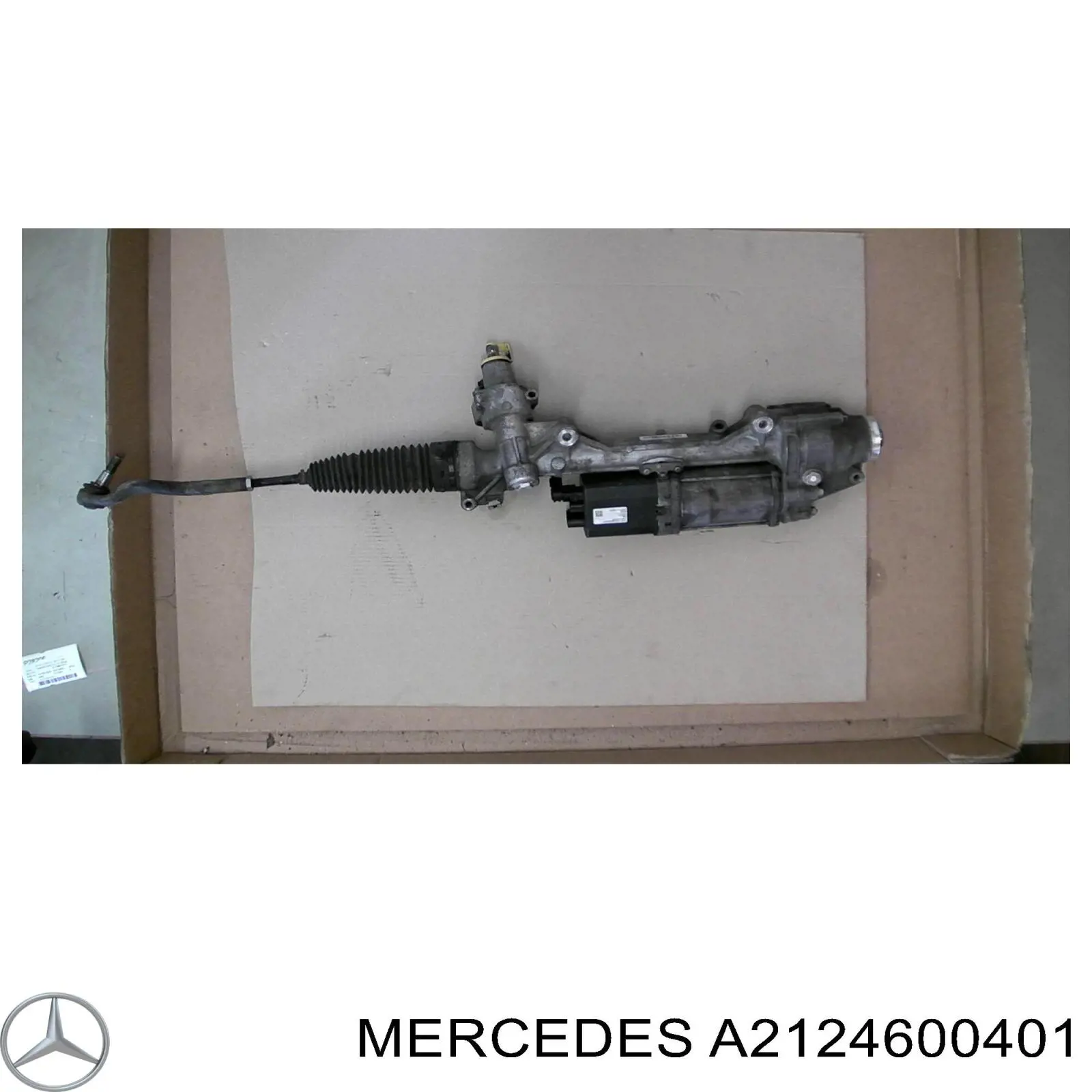 A2124600401 Mercedes cremalheira da direção