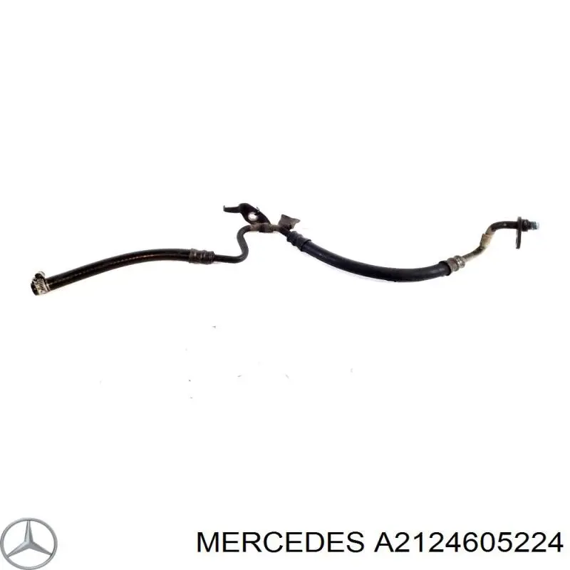 Шланг ГУР низкого давления, от рейки (механизма) к радиатору Mercedes A2124605224 цена, от 19.75 USD
