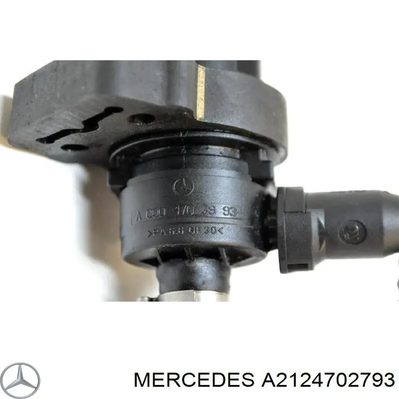 A2124702793 Mercedes válvula egr de recirculação dos gases