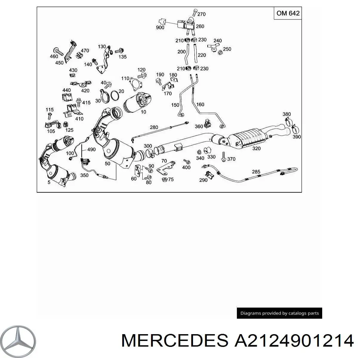 A2124901214 Mercedes 