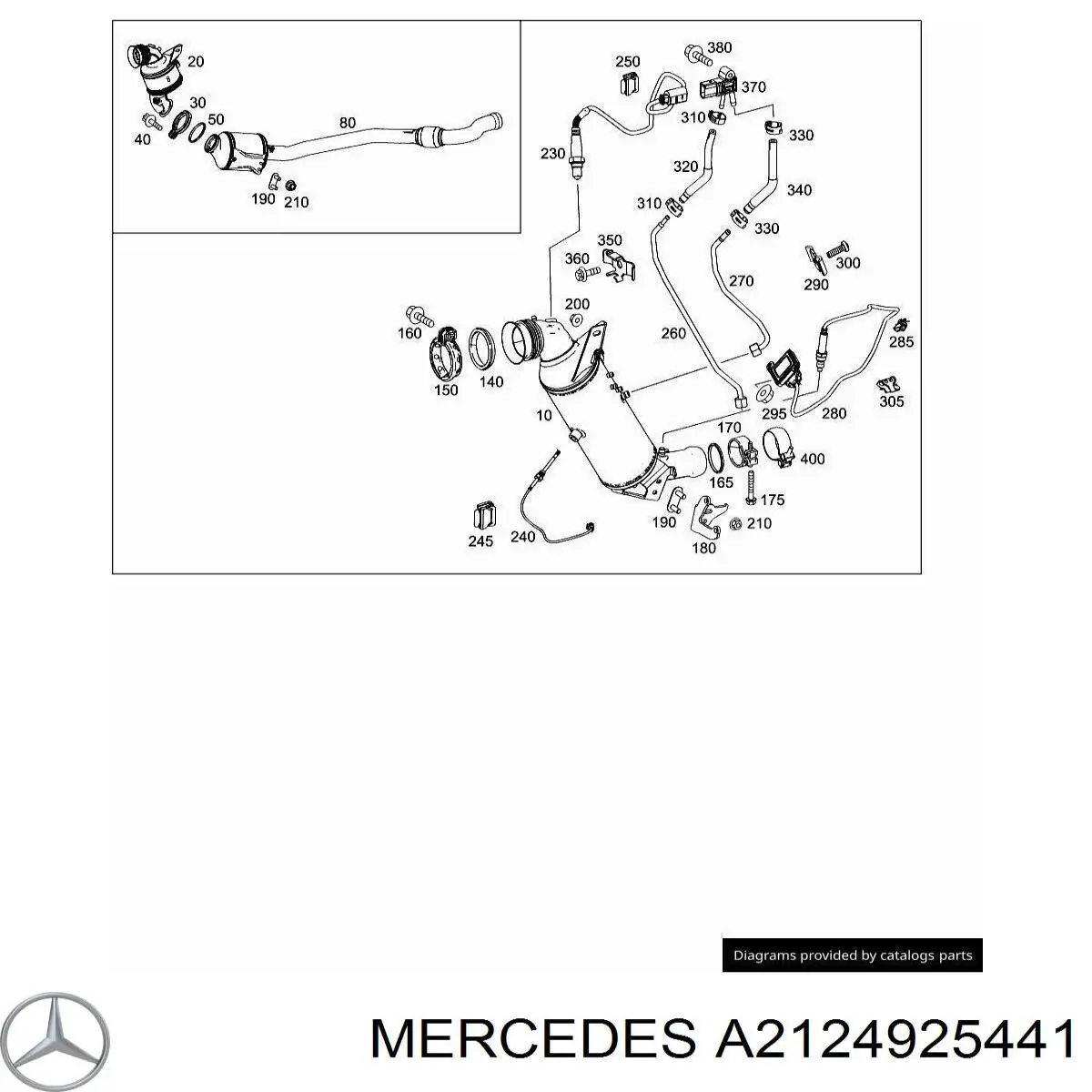  Mercedes A2124925441 цена, от 11.29 USD