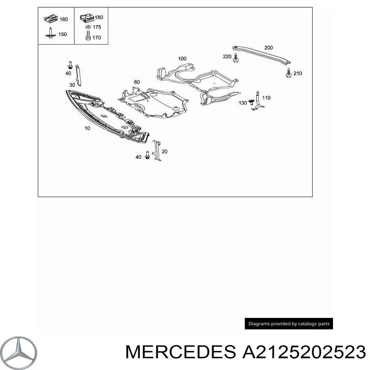 A2125202523 Mercedes 