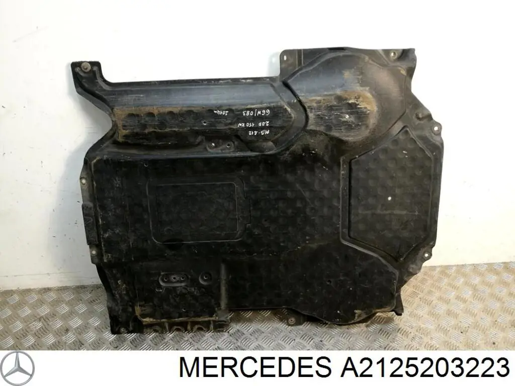 Защита двигателя задняя Mercedes A2125203223 цена, от 658.74 USD