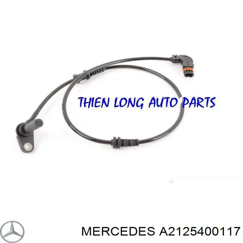 A2125400117 Mercedes sensor abs dianteiro esquerdo