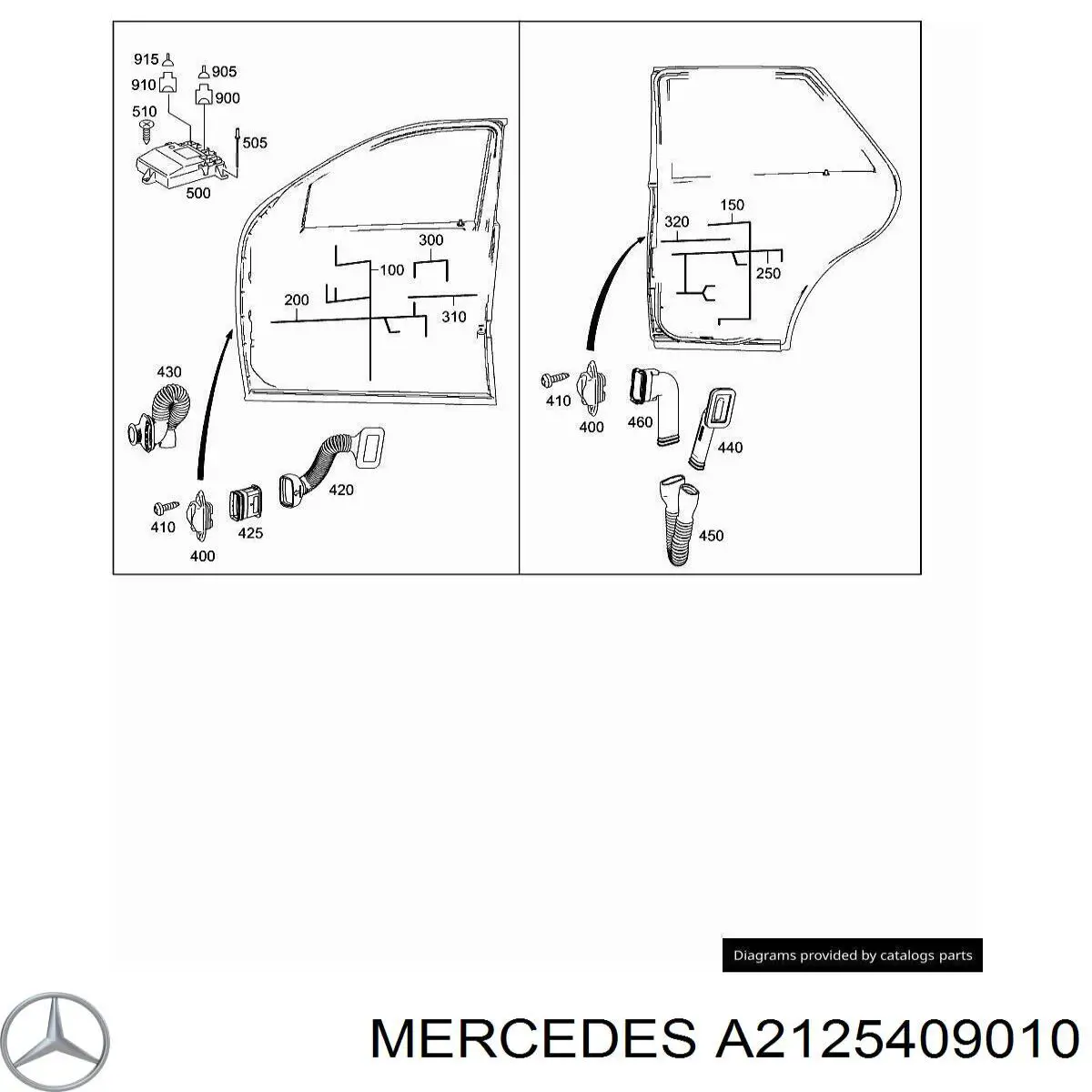  A2125409010 Mercedes