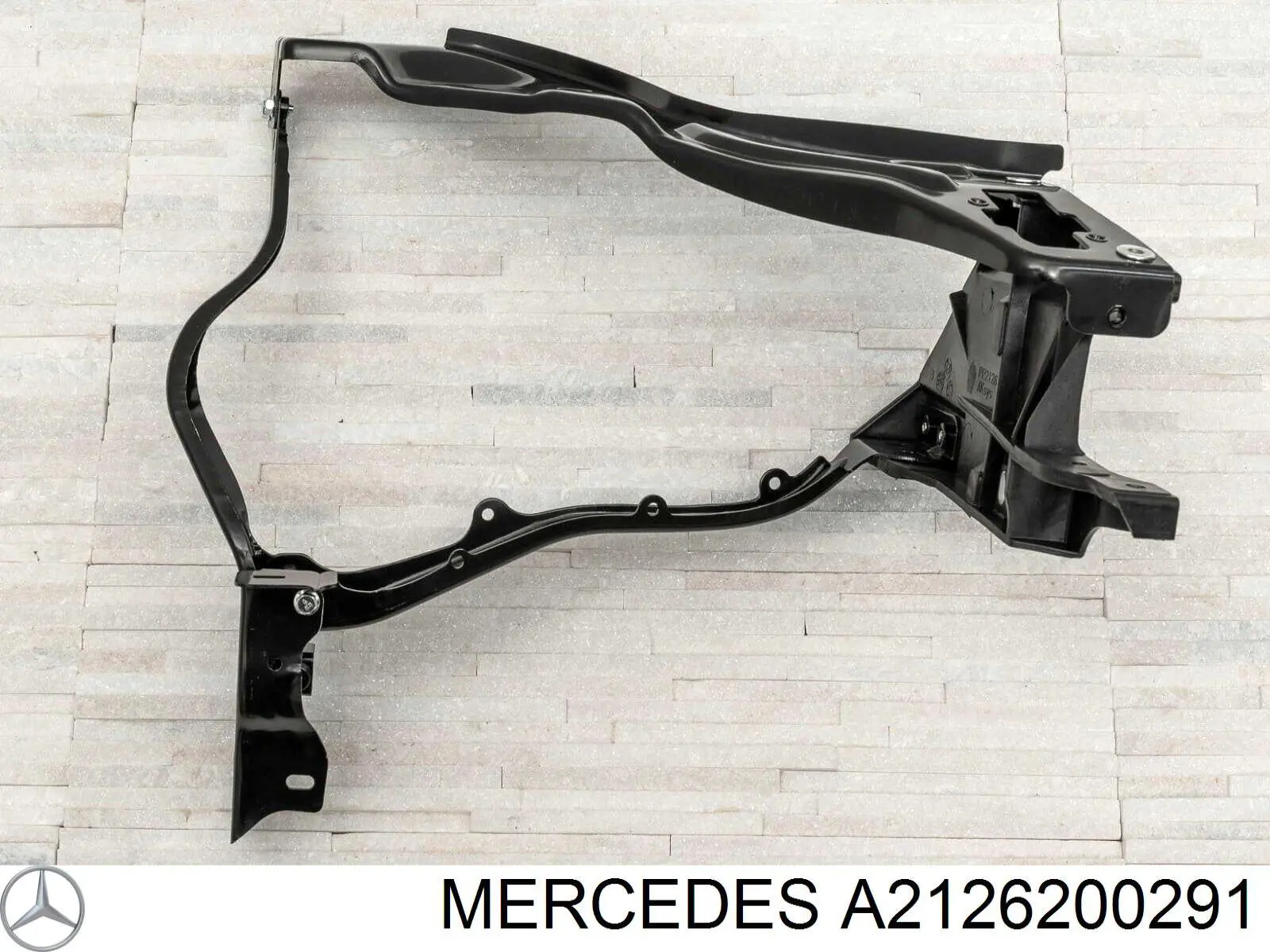 A2126200291 Mercedes суппорт радиатора правый (монтажная панель крепления фар)
