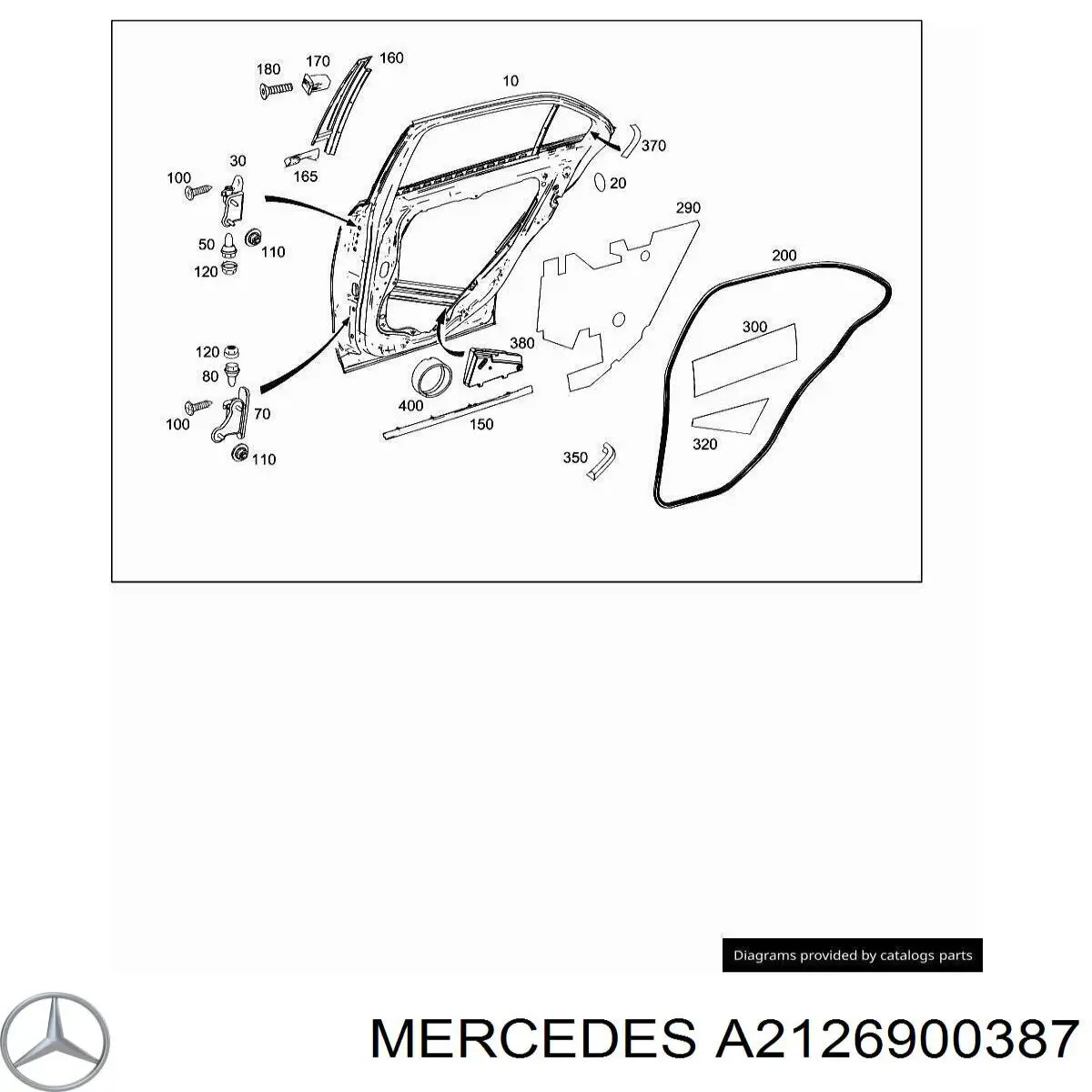 Купить A2126900387 Mercedes 
