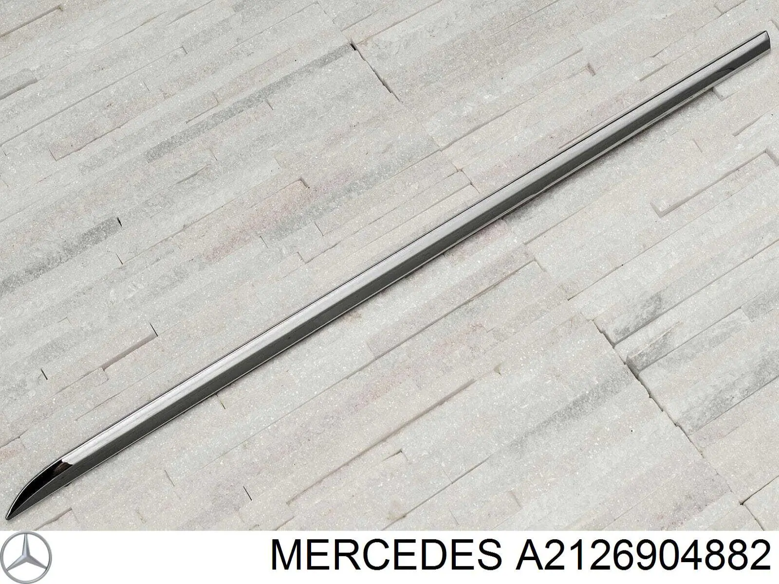 Молдинг двери задней правой Mercedes A2126904882 цена, от 29.57 USD