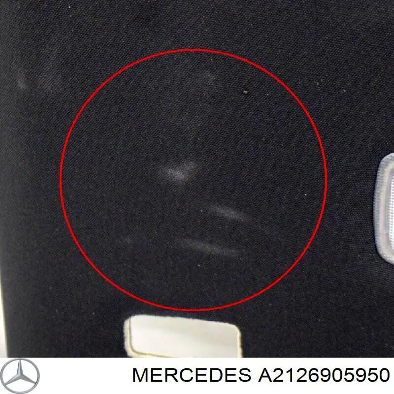 2126905950 Mercedes Изоляция термошумовая