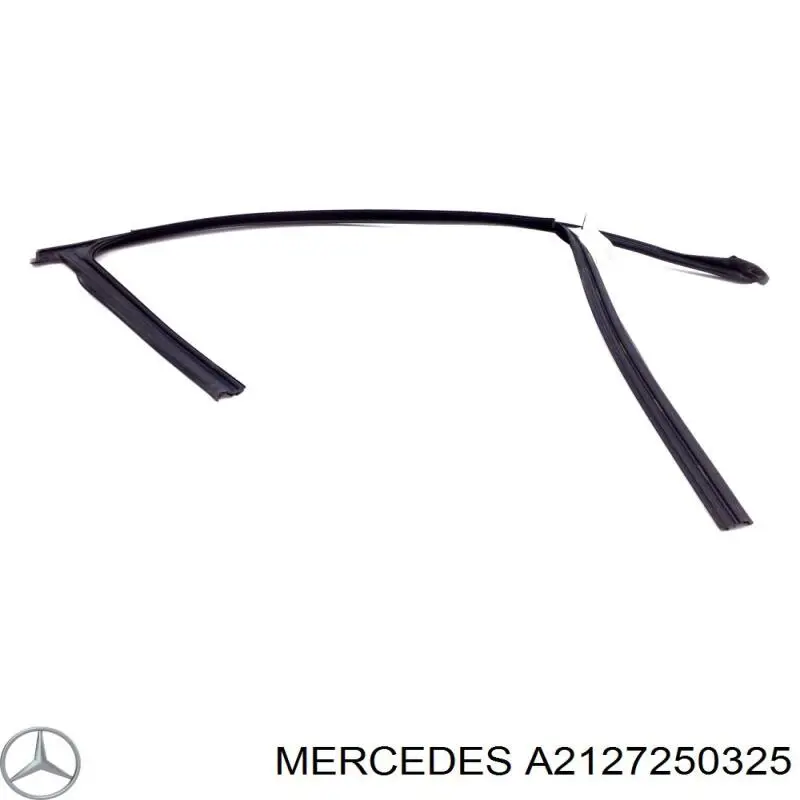 2127250325 Mercedes направляющая стекла рамки двери передней левой