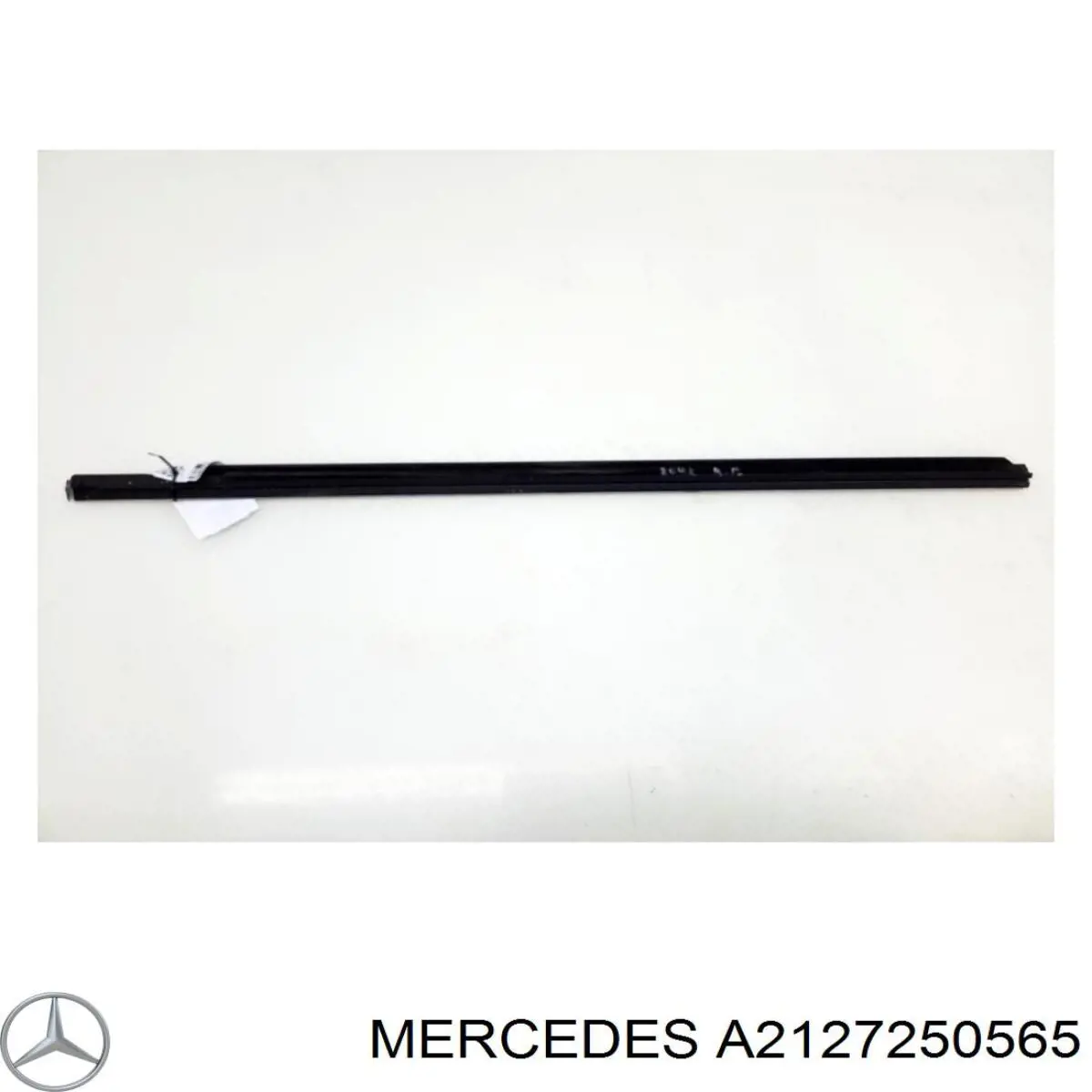 Уплотнитель стекла передней левой двери, внешний (планка) Mercedes 2127250565 цена, от 11.70 USD