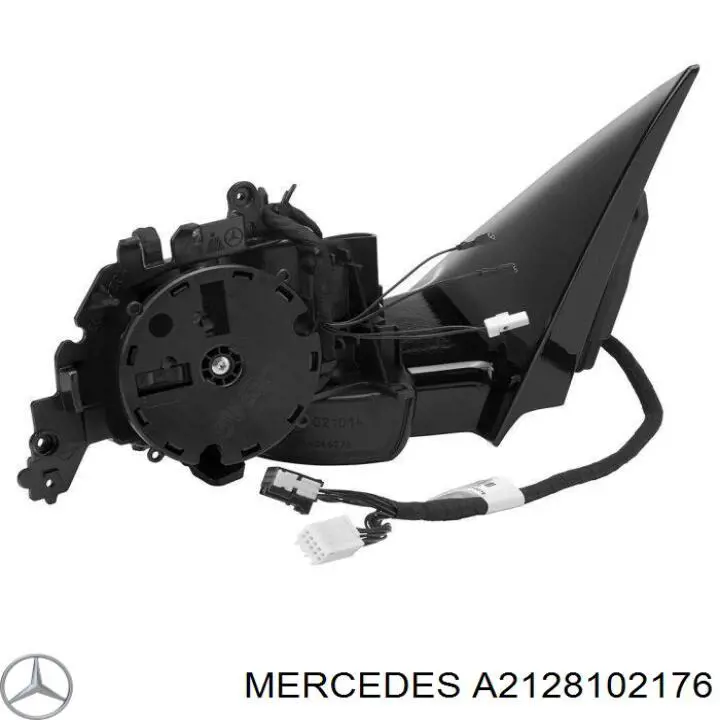 Espelho de retrovisão esquerdo para Mercedes E (W212)