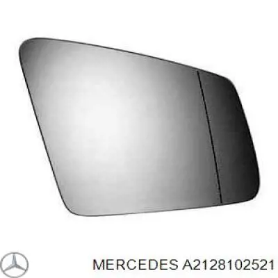 Стекло правого зеркала заднего вида 2128100221 Mercedes