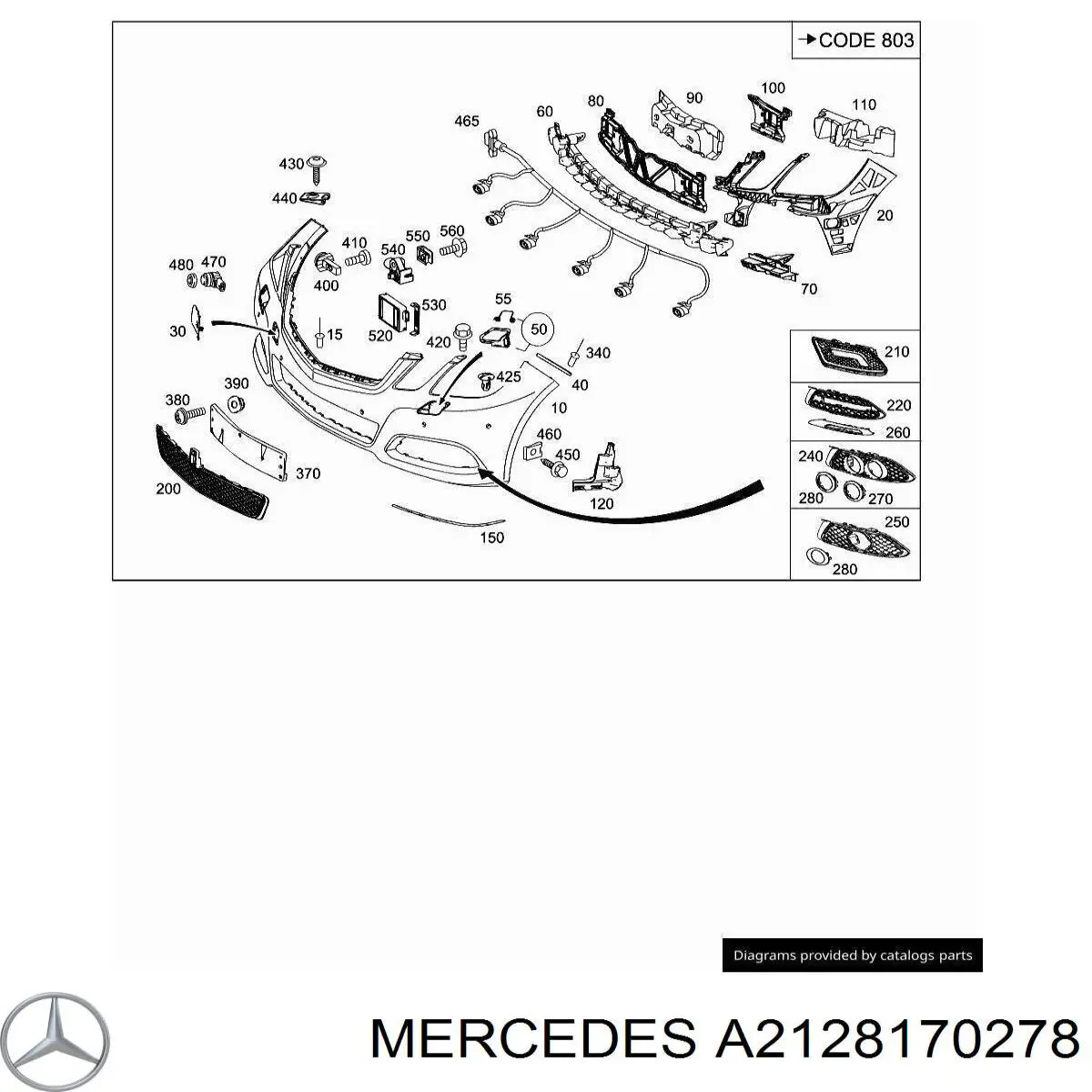 A2128170278 Mercedes 