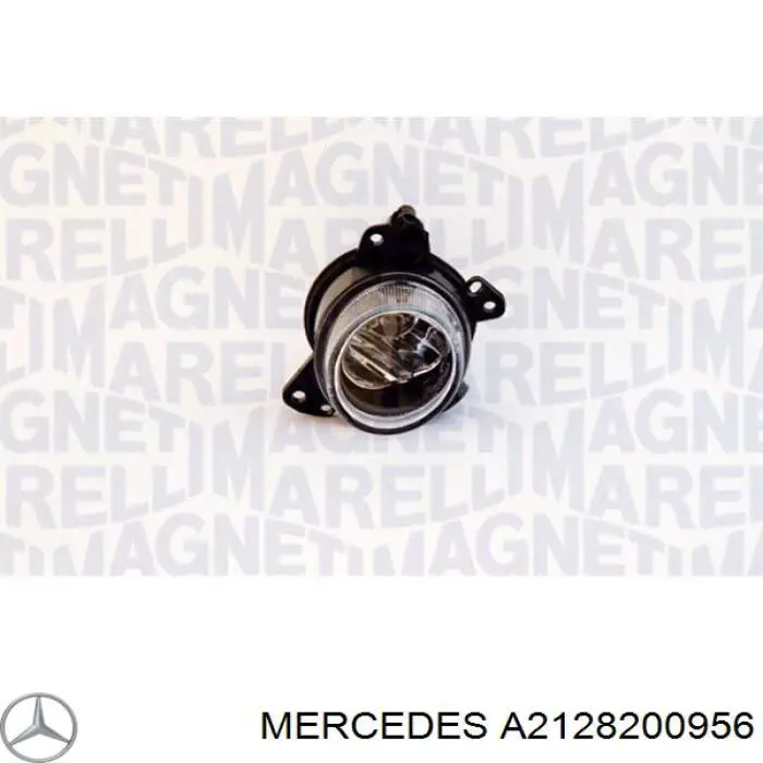 Faro antiniebla derecho A2128200956 Mercedes