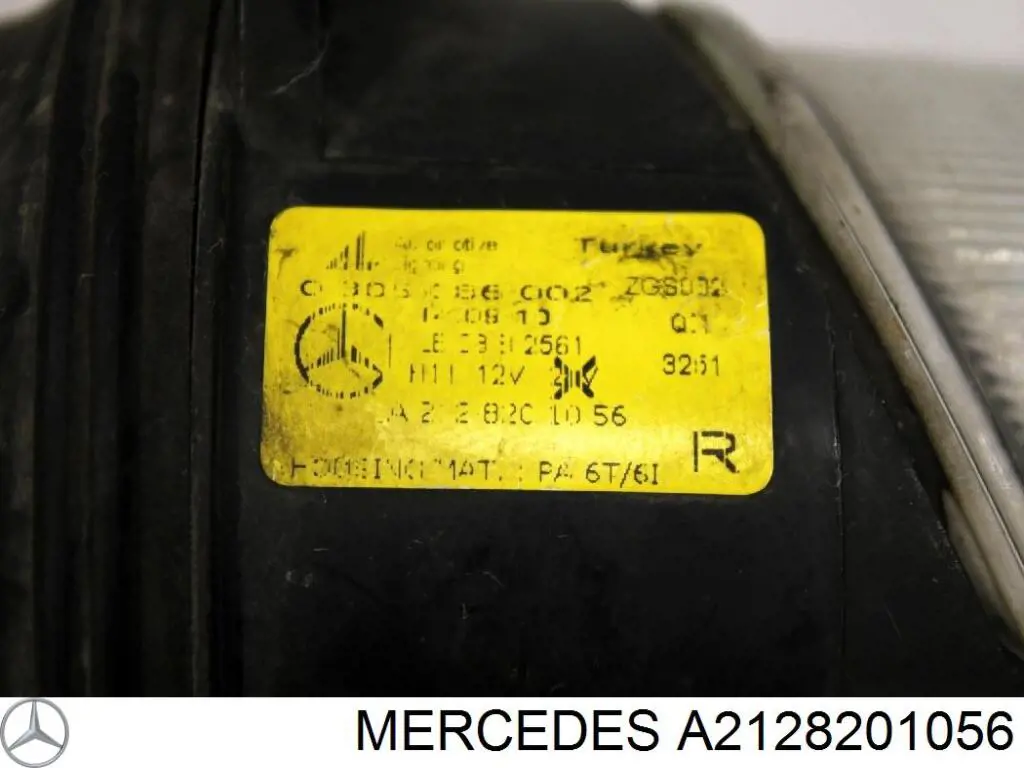 Купить A2128201056 Mercedes Противотуманка левая