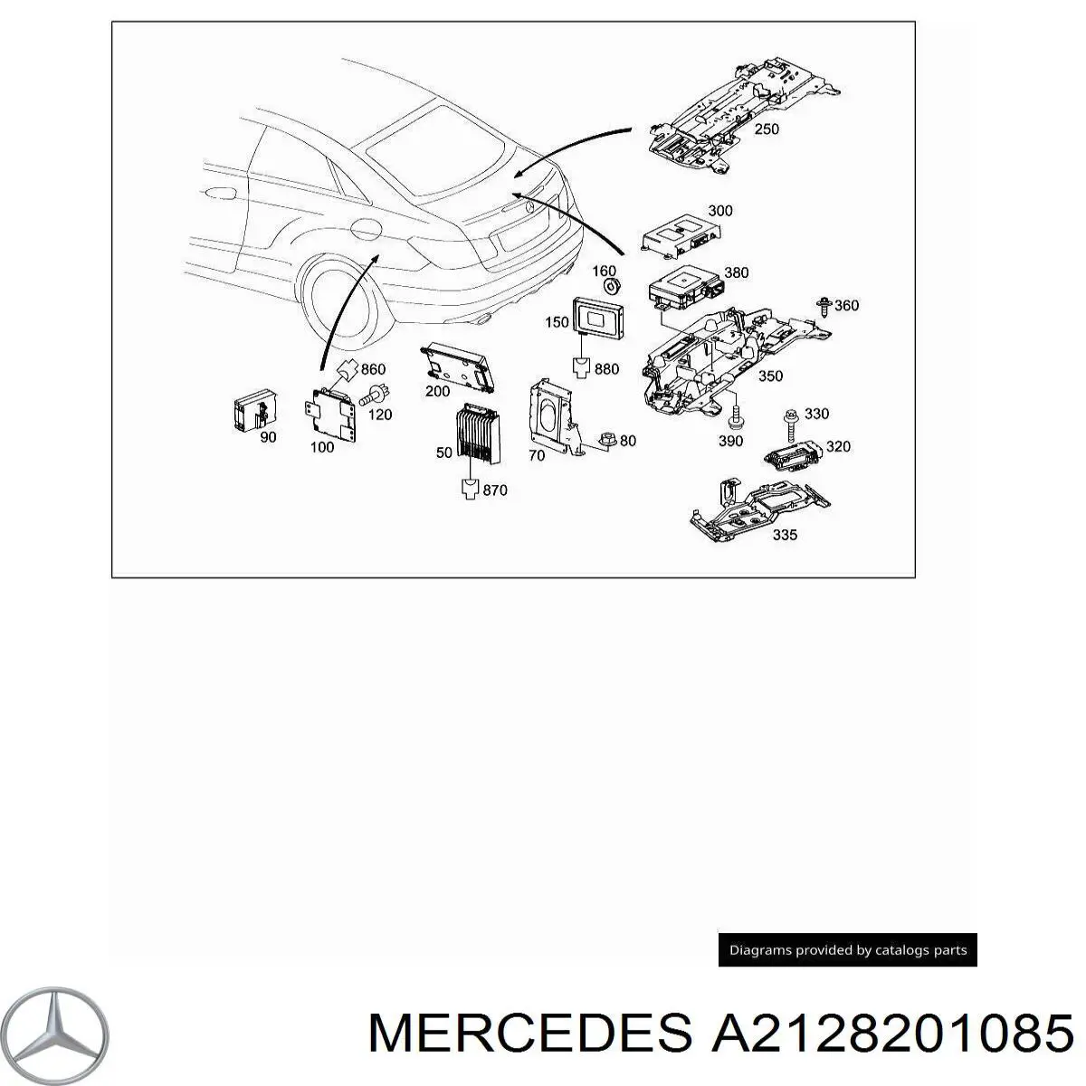 A2128201085 Mercedes 