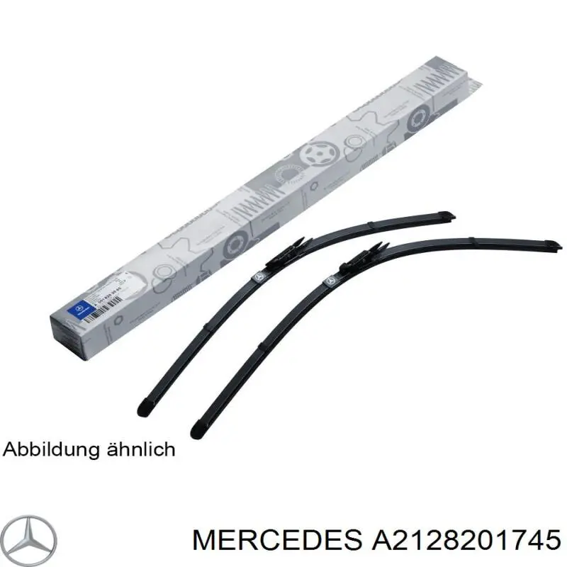 A2128201745 Mercedes щетка-дворник лобового стекла, комплект из 2 шт.