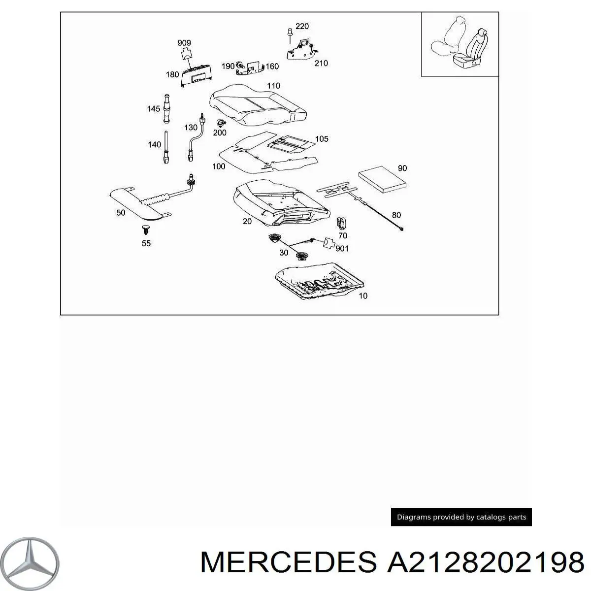  A2128202198 Mercedes