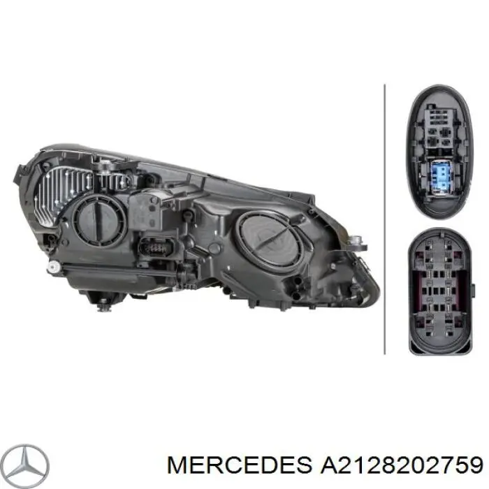 A2128202759 Mercedes фара левая