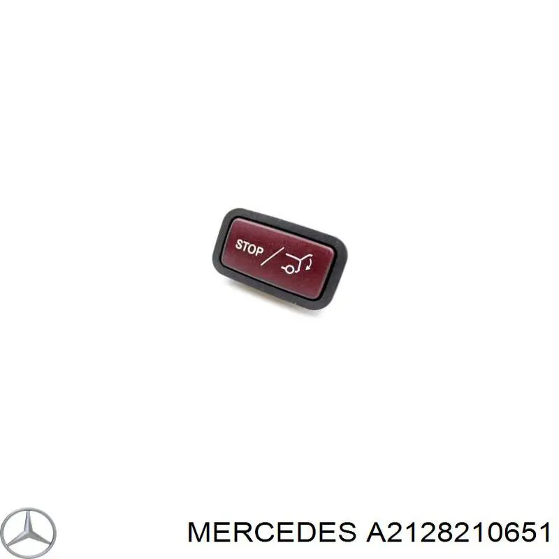 Кнопка привода замка багажника A212821065164 Mercedes