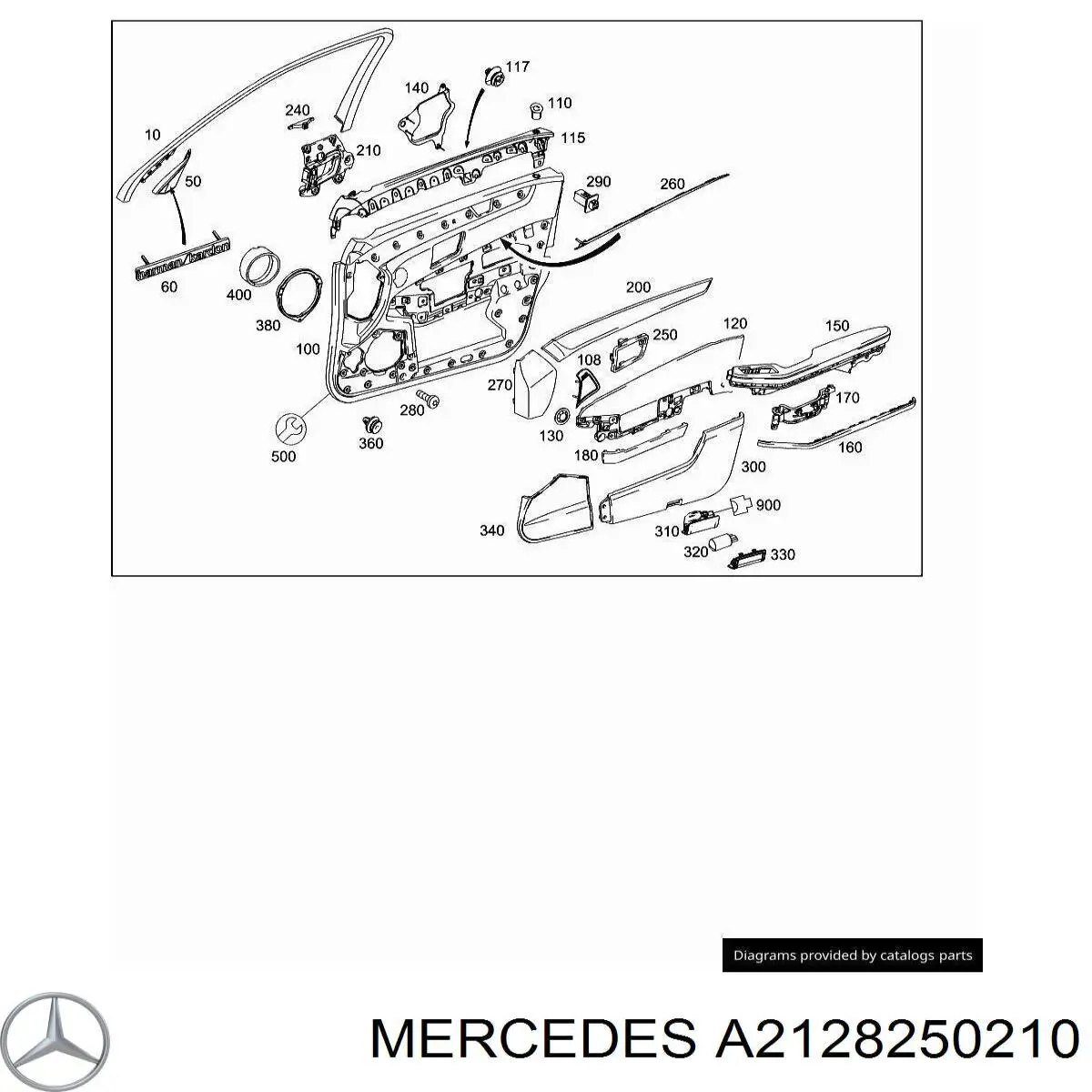 A2128250210 Mercedes 