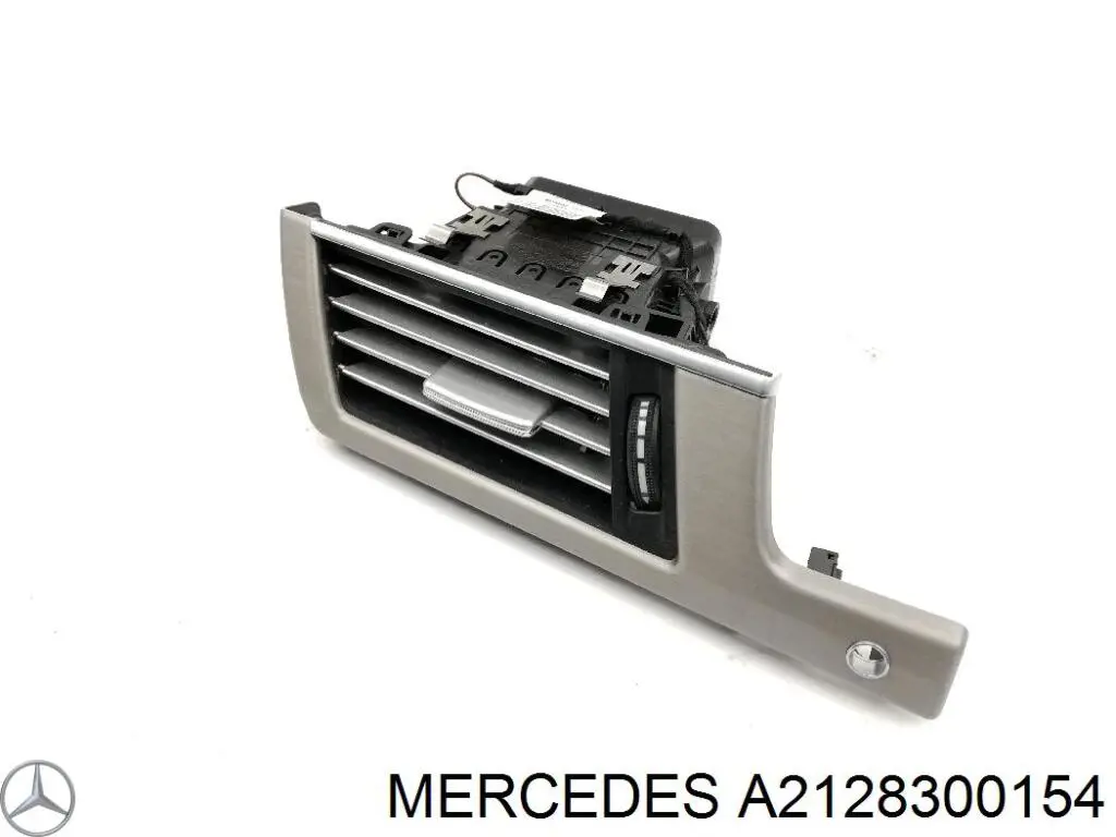 Conduto de ar (distribuidor de ar para "painel de instrumentos") esquerdo para Mercedes E (W212)