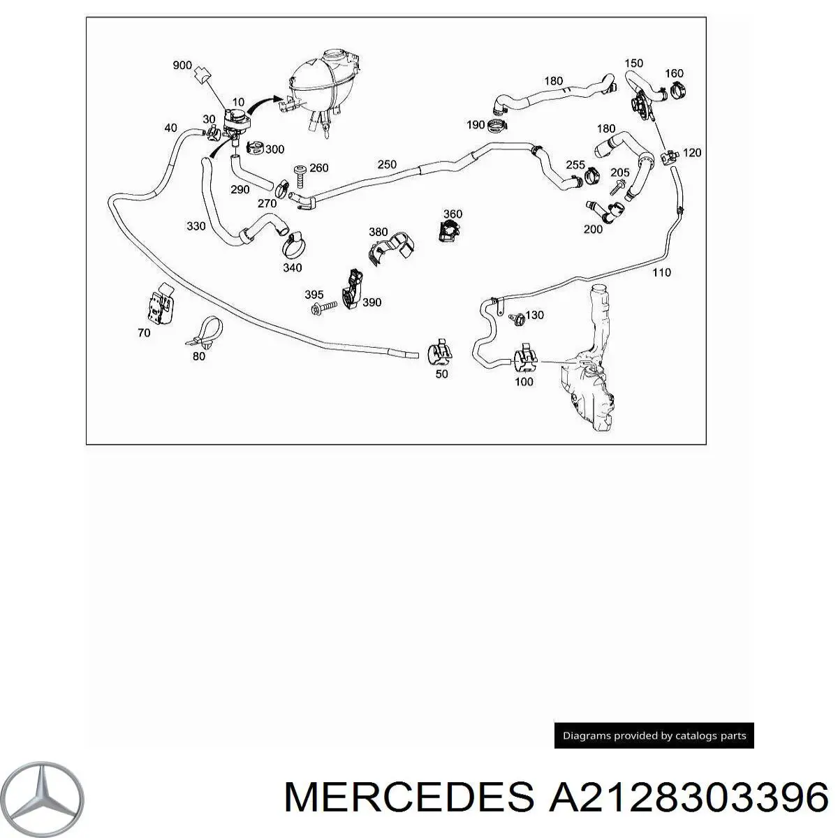  Mercedes A2128303396 цена, от 71.87 USD