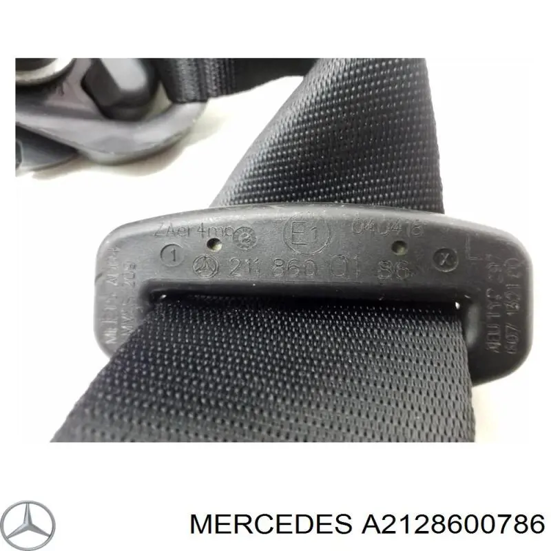 Ремень безопасности передний левый Mercedes 2128600786